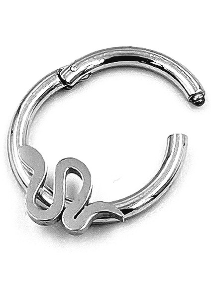 316 L Çelik Zirkon Taşlı Lüks Piercıng