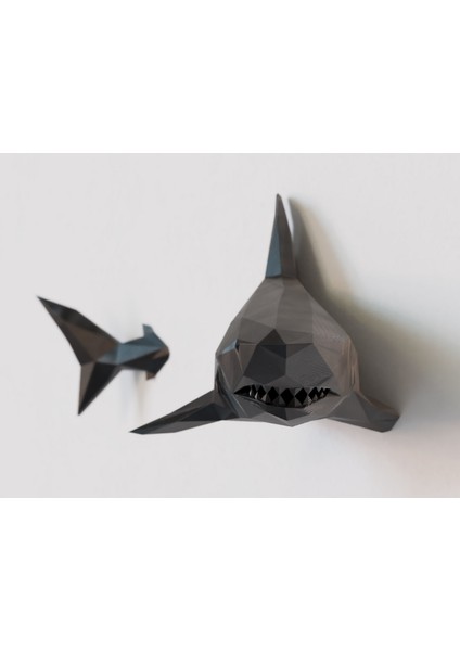 Köpek Balığı Duvar Dekoru 40 cm Genişlik fiyatları