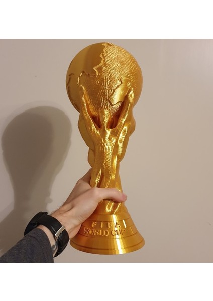 Turansoy Craft Fıfa Worldcup Dünya Kupası Dekor 3D Baskı 37 cm Orijinal Boy .