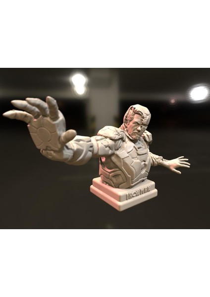 Ironman Parçalanmış Zırh Büst 10 cm