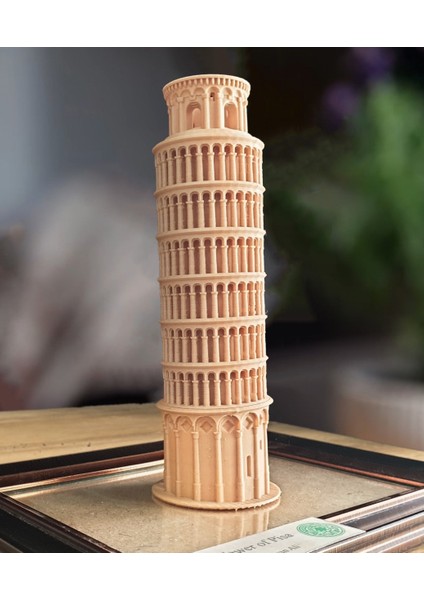 Pisa Kulesi Minyatür Biblo 12CM
