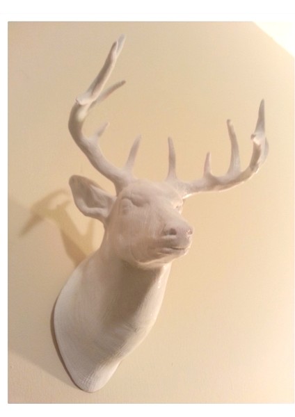 Geyik Başı Duvar Dekoru 21CM fiyatları