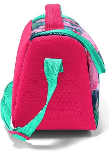 Kids Neon Mercan Su Yeşili Flamingo Desenli Beslenme Çantası 11834 fiyatları