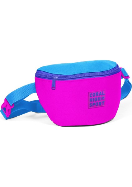 Sport Pembe Mavi Iki Bölmeli Bel Çantası 22617 modelleri