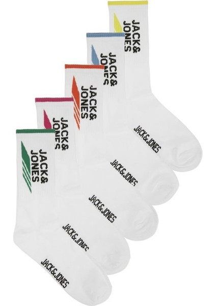 Jack & Jones Jacluca Logo  Socks 5 Pack