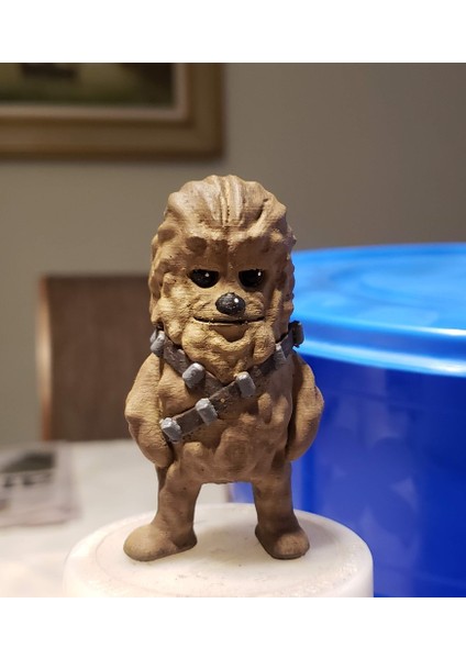 Star Wars Mini Chewbacca Boyalı Figür 15 cm fiyatları