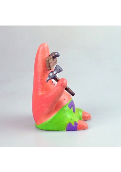 Spongebob Hammered Patrick Boyalı Figür 15 cm indirimleri
