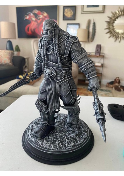 Varok Saurfang World Of Warcraft Boyalı Figür 20 cm (Dev Boy) modelleri