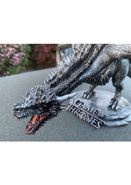 Drogon Ejderha Game Of Thrones Boyalı Figür 20 cm (Dev Boy)