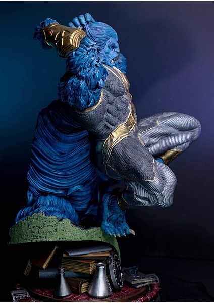 X-Men Öfkeli Beast Boyalı Figür 20 cm (Dev Boy)