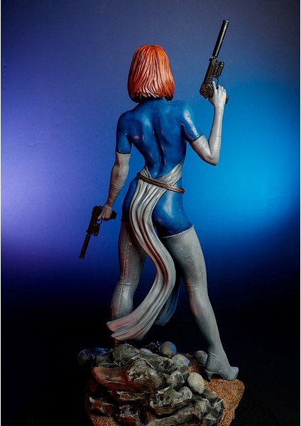 Mystique X-Men Double Guns Boyalı Figür 25 cm (Dev Boy) indirimleri