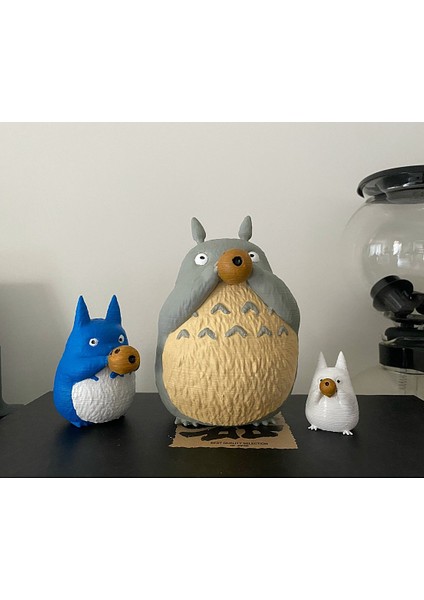 Totoro Ailesi Boyalı Figürü ( 3'lü Set ) fiyatları