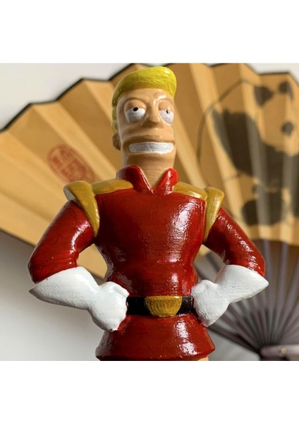 Zap Brannigan Futurama Figür 15 cm modelleri
