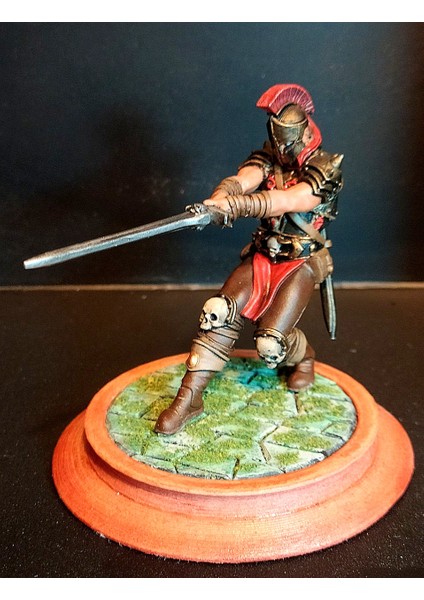 Cedric Şövalye Boyalı Figür 20 cm