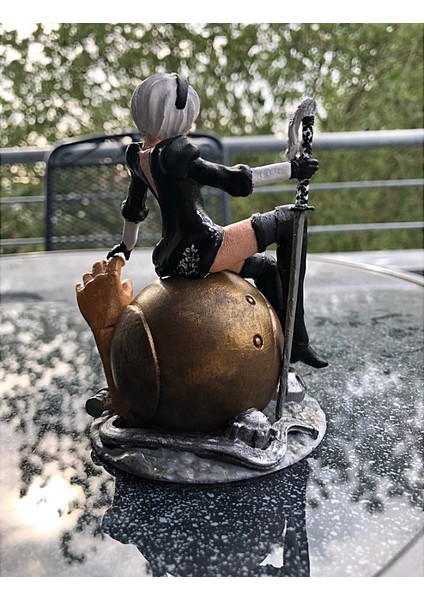 Nier Automata Yorha Boyalı Oyun Figürü 20 cm