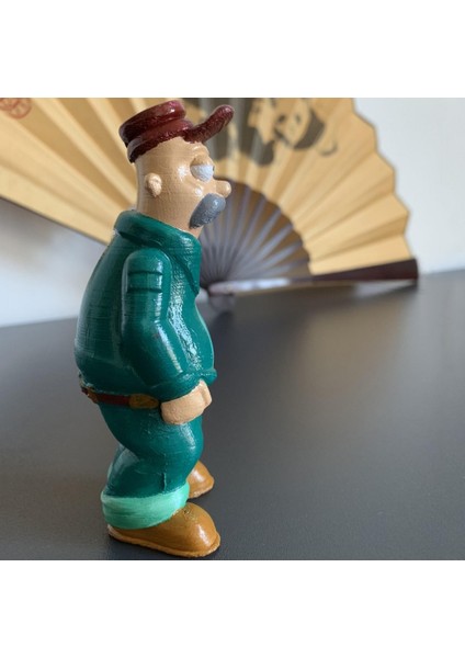 Scruffy Scruffingtion Futurama Figür 15 cm modelleri