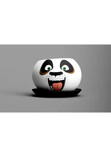 Kung Fu Panda Saksı Boyalı Figür 15 cm - 03