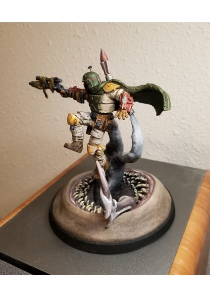 Bounty Hunter & Monster Star Wars Boyalı Figür 20CM (Dev Boy) modelleri