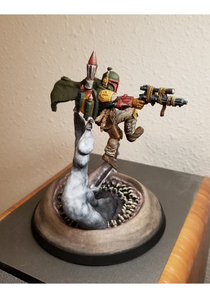 Bounty Hunter & Monster Star Wars Boyalı Figür 20CM (Dev Boy) indirimleri