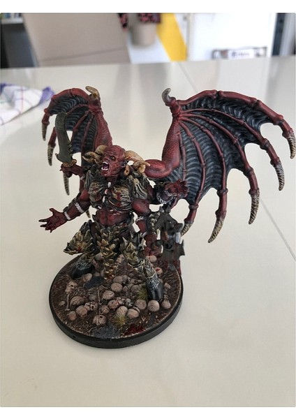 Cehennem Kralı Manzu Boyalı Figür 20 cm (Dev Boy)