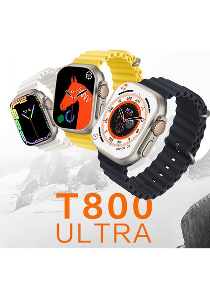 Watch 8 Ultra Series T800 Ultra 44MM Tam Ekran Bt Çağrı Özellikli Akıllı Saat