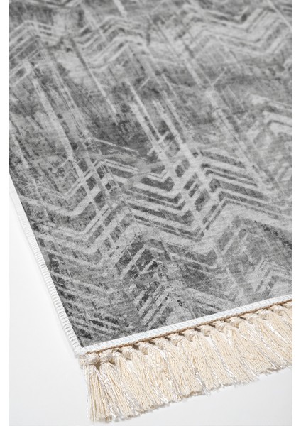 Kaymaz Taban Djt 2'li Banyo Paspas Takımı Yıldız Deri Saçaklı Iskandinav F5083 Antrasit fırsatları