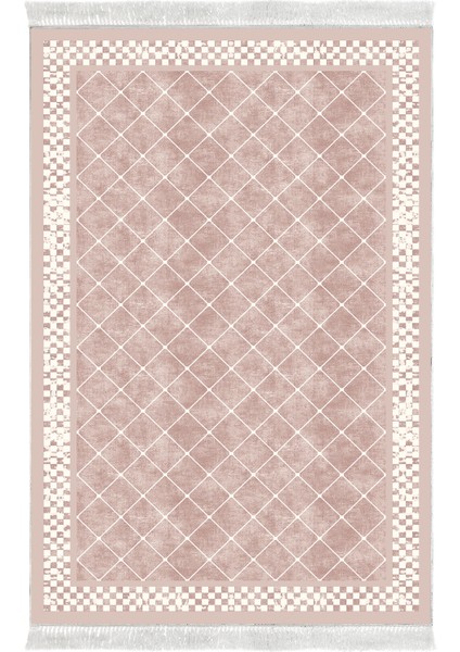 Kaymaz Taban Djt 2'li Banyo Paspas Takımı Yıldız Deri Saçaklı Modern 603M Pudra fiyatları