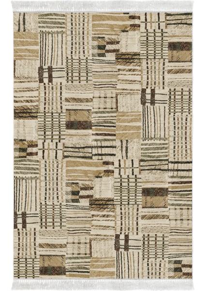 Kaymaz Taban Djt 2'li Banyo Paspas Takımı Yıldız Deri Saçaklı Modern 1937 Kahve Bej fiyatları