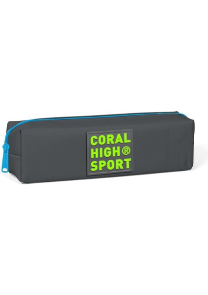 Sport Koyu Gri Tek Bölmeli Kalem Çantası 22334