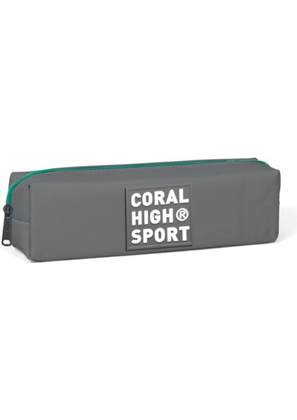 Sport Gri Tek Bölmeli Kalem Çantası 22339