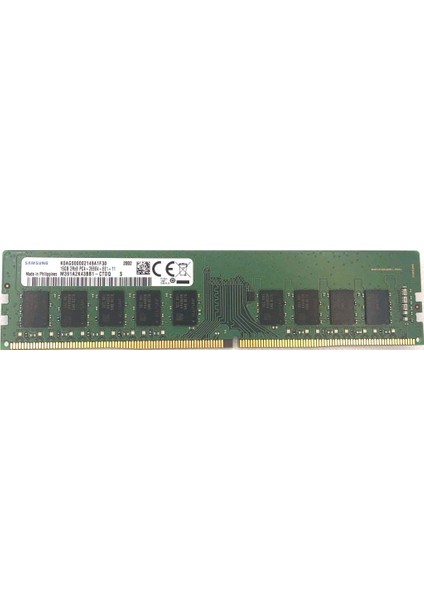 M391A2K43BB1-CTDQ 16GB DDR4-2666 Ecc Udımm PC4-21300V-E Dual Server Ram Bellek