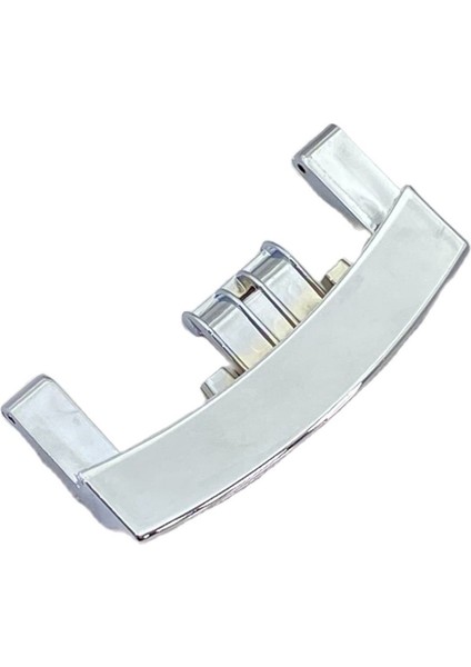 Newpol Uyumlu 12NEMES7 - 12NEMES7INOX - 12NEMES81AS Çamaşır Makinesi Kapak Mandalı Tutamağı Inox
