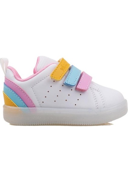 Pembe Sun Işıklı Unisex Bebe Sneaker