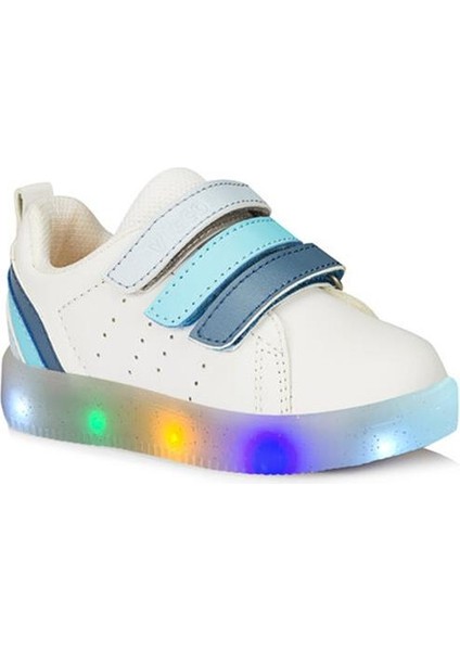 Mavi Sun Işıklı Unisex Bebe Sneaker indirimleri