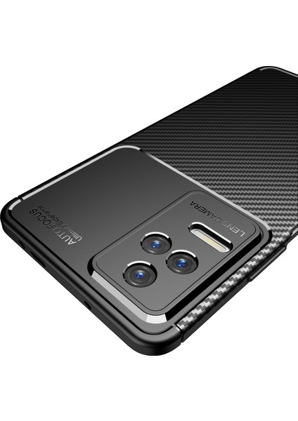 Apsuwa Xiaomi Poco F4 Kılıf Negro Karbon Desen Silikon + Ekran Koruyucu fiyatları