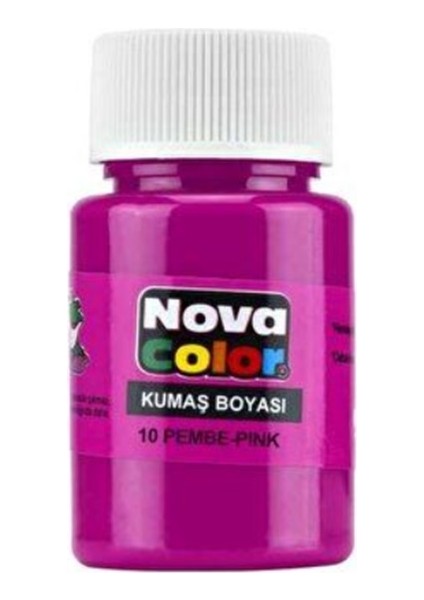 Nova Color Kumaş Boyası 35 cc Pembe - 2 Adet