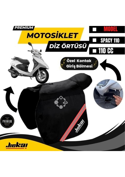 Honda Spacy 110 Uyumlu Diz Örtüsü Jiekai