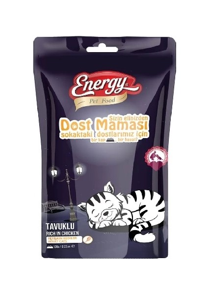 40 Adet Energy Dost Maması ( Sokak Kedileri Maması & Sokak Kedisi Maması & Sevgi Maması &