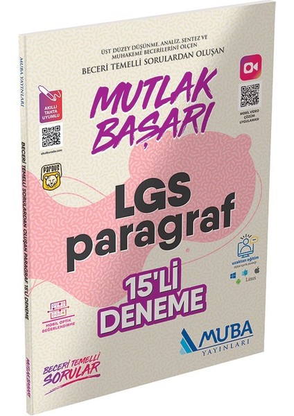 2002 Mutlak Başarı LGS 8. Sınıf Paragraf 15' Li Deneme