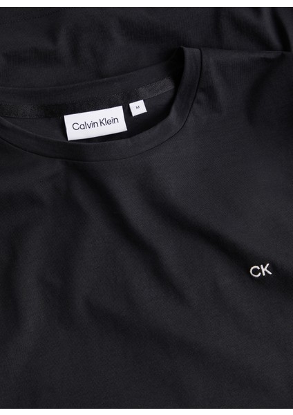 Bisiklet Yaka Siyah Erkek T-Shirt K10K110589BEH fiyatları