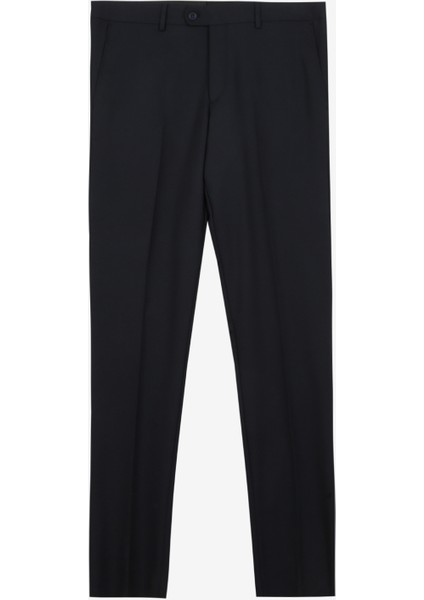 Normal Bel Normal Paça Slim Fit Lacivert Erkek Pantolon PN1014300202