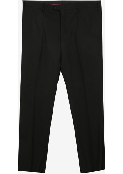 Normal Bel Normal Paça Regular Fit Siyah Erkek Pantolon PN1014400314