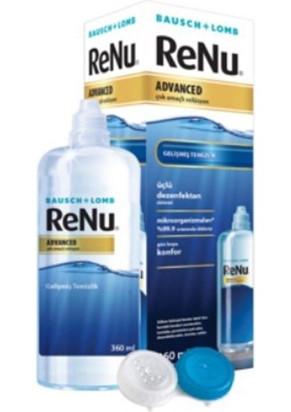 Advanced Çok Amaçlı Solüsyon Lens Solüsyo-Nu 360 Ml