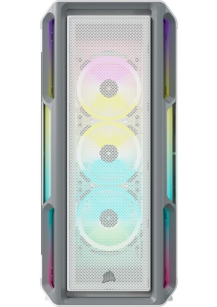 Corsaır CC-9011231-WW Icue 5000T Rgb Temperlı Cam 3X120MM Fan Dahılı Rgb Kontrolcu Full Tower Smart Bılgısayar Kasası Beyaz fırsatları