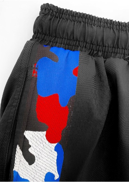 842 Erkek Siyah Deniz Şortu modelleri