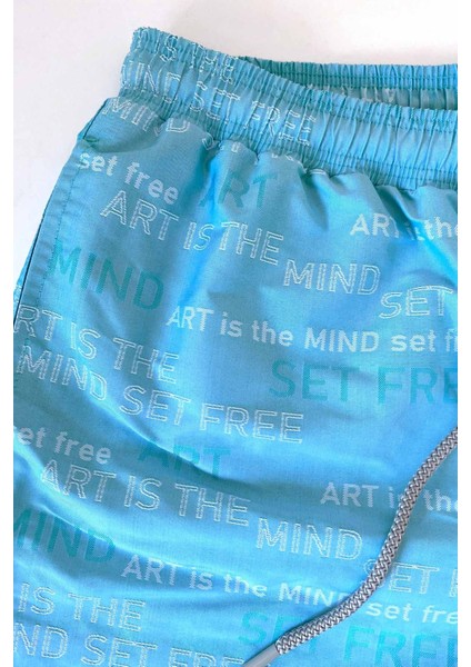 842 Erkek Mavi Deniz Şortu fiyatları