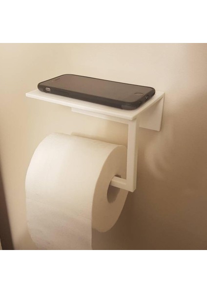 Telefon Tuvalet Kağıdı Aparatı Telefon Tutucu Aparat Dispenser