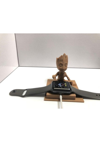 Bebek Groot Apple Watch Tutucu Akıllı Saat Şarj Aparatı Stant