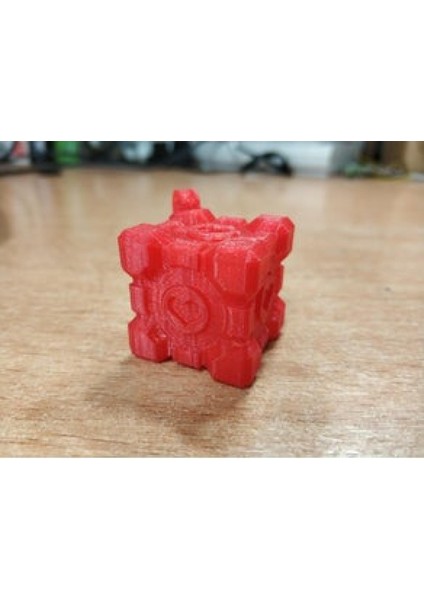 Portal 2 Temalı Companion Cube Anahtarlık Aksesuar Süs Eşyası