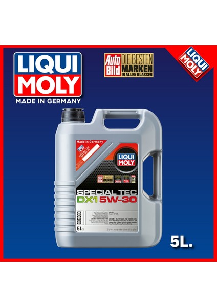 Liqui Moly Special Tec Dx1 5W-30 Gm Dexos1 Gen 3 Motor Yağı 5lt. 20969